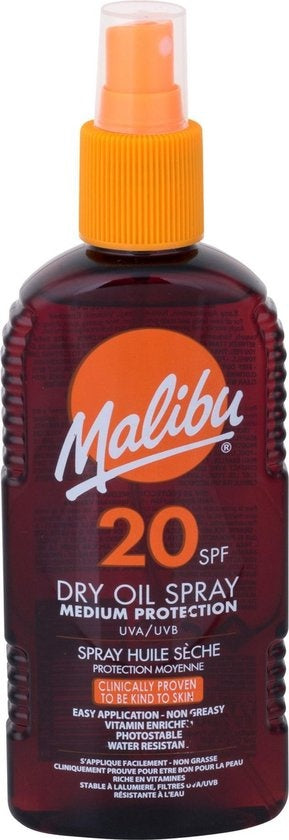 Dry Oil Spray Spf20 - Tanning Spray 200ml