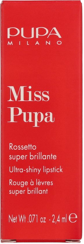 Pupa - Miss Pupa Lipstick - 500 Love Pearly Red