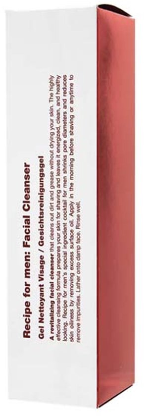 Recipe for Men Facial Cleanser 100 ml. | Face Wash