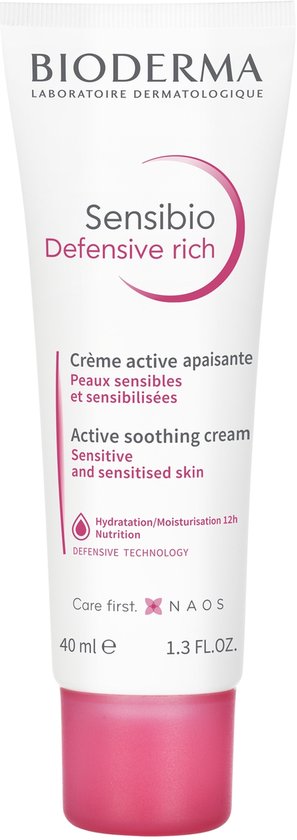 Bioderma Dagcrème Sensibio Defensive Rich Crème Active Apaisante