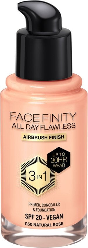 Max Factor Facefinity All Day Flawless Foundation - C50 Natural Rose