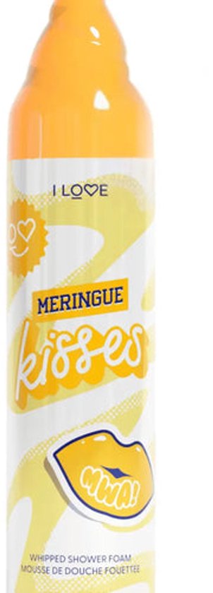 I LOVE Meringue Kisses Whipped Shower Foam – Douchemousse – 250 ml