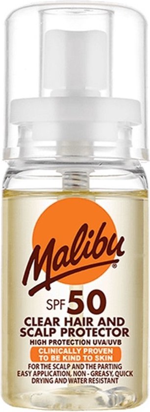 Malibu Hair & Scalp Protector Clear SPF 50 - 100 ml