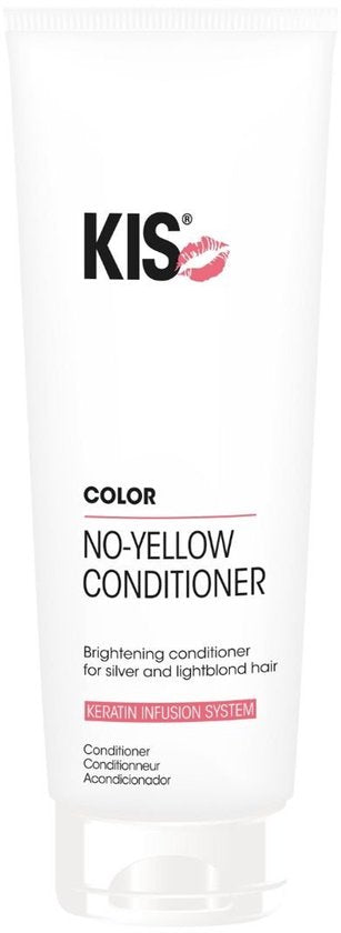 KIS No Yellow Conditioner 1000ml - vrouwen - Voor - Conditioner voor ieder haartype