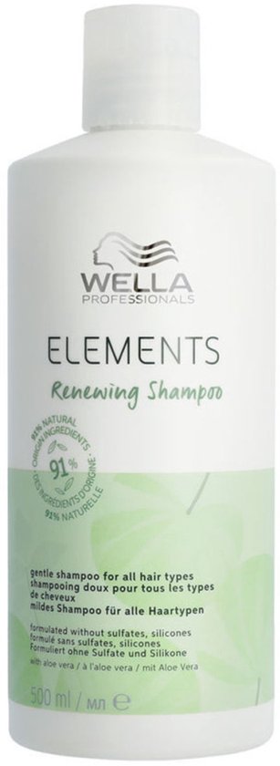Wella - Zachte Regenererende Shampoo Elements 500 ml