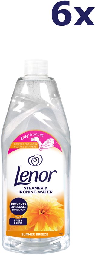 6x Lenor Strijkwater Summer Breeze 1 liter