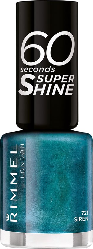 Rimmel London 60 Seconds Super Shine #721- siren 8 ml