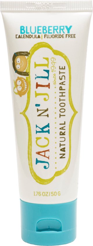 Jack n' Jill Kids - Natuurlijke Tandpasta Bosbes - 0/5 jaar - 50gr.
