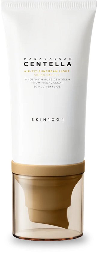 SKIN1004 - Madagascar Centella Air-Fit Suncream Light SPF30 PA.... – Lichte Zonbescherming & Kalmerende Verzorging - 50ml
