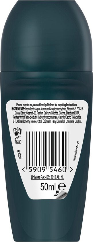 Rexona Men Advanced Protection Anti-Transpirant Roller - Quantum Dry - 6 x 50 ml - Voordeelverpakking
