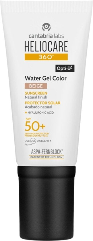 Zonnebrandcrème met Kleur Heliocare 360º Gel Beige 50 ml Spf 50