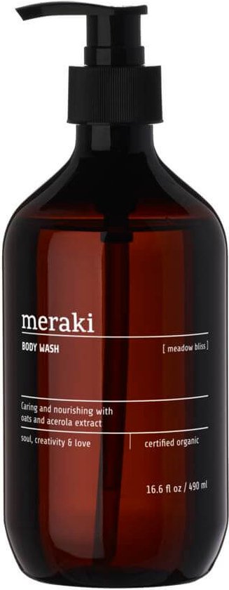 Meraki Meadow Bliss Douchegel - Met biologisch haverextract en aloë vera - 490ml
