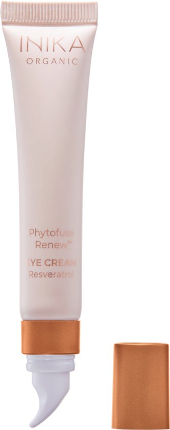 INIKA Organic Phytofuse Renew™ Eye Cream - Biologisch & Vegan - Oogcrème voor Donkere Kringen & Wallen
