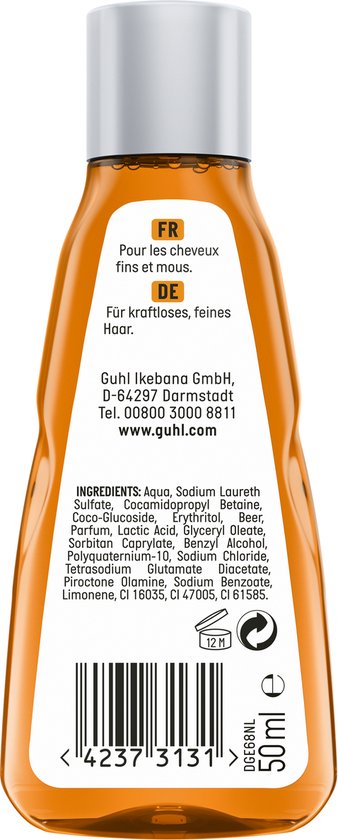 Guhl Shampoo Mini Intensieve Stevigheid 50 ml