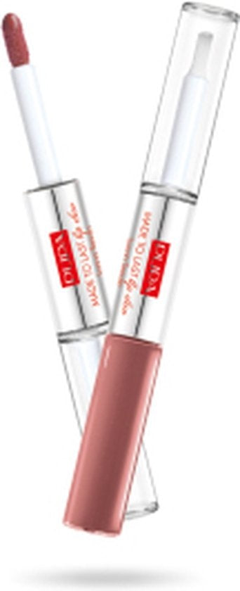 Pupa - Made To Last Lip Duo - 011 Natural Brown