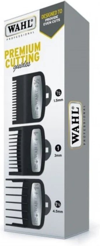 Wahl Opzetkamset Premium Nr. 0.5/ 1/ 1.5 (1,5-3-4,5mm) 3 Stuks