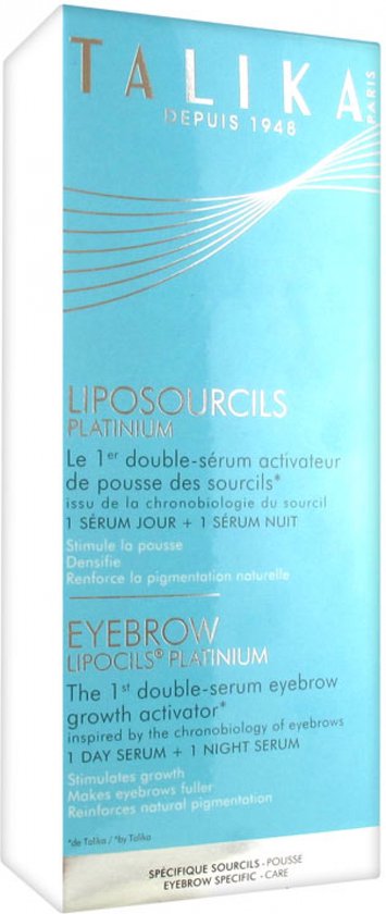 TALIKA - EYEBROW LIPOCILS PLATINIUM - 17 ml - wenkbrauwserum