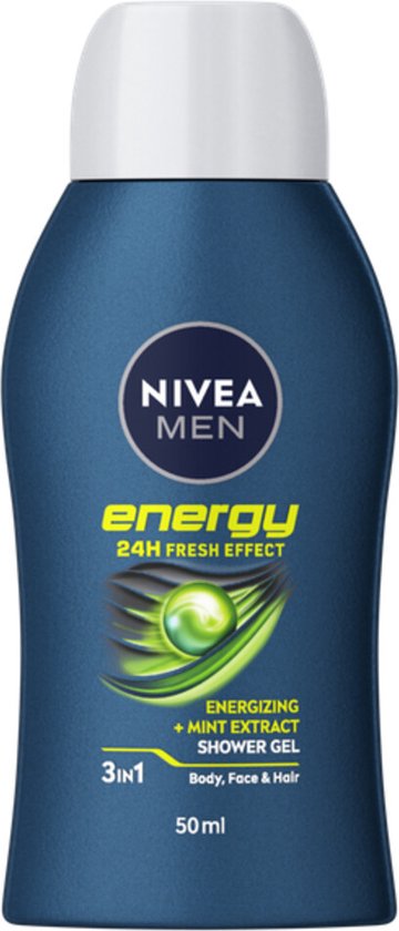 Nivea Men Douchegel Energy Mini Reisformaat 50 ml