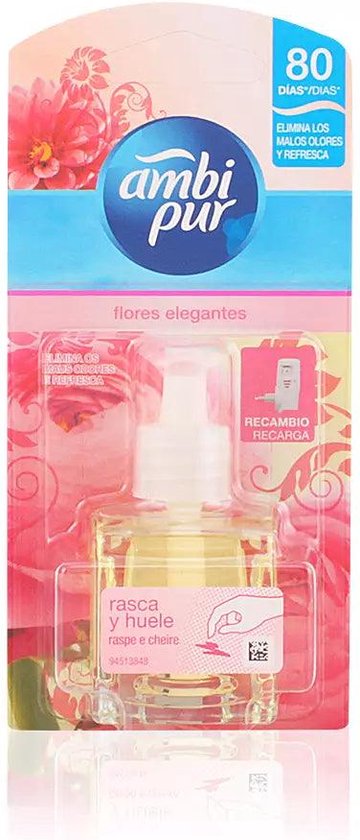 Navulling Voor Elektrische Luchtverfrisser Elegante Ambi Pur (21,5 ml)