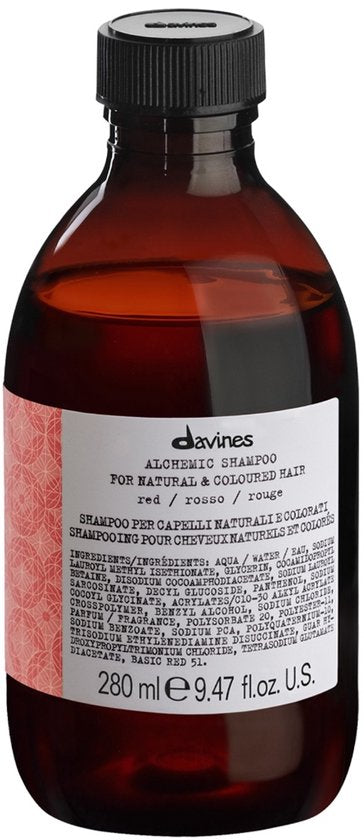 Niet-permanente Kleurshampoo Davines Alchemic Red 250 ml