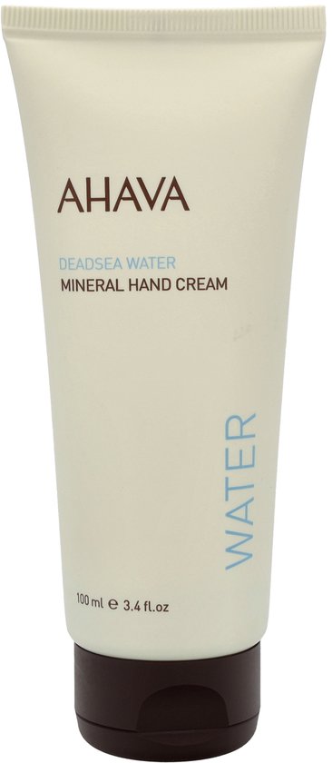 AHAVA Mineraal handcrème – Zorgt voor gladde en soepele handen – Verzacht en kalmeert de huid – Anti Uitdroging – VEGAN – Alcohol- en parabenenvrij – 100ml
