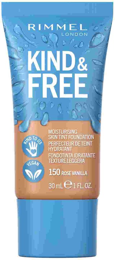 Rimmel London KIND & FREE Vegan Foundation 160 Vanilla
