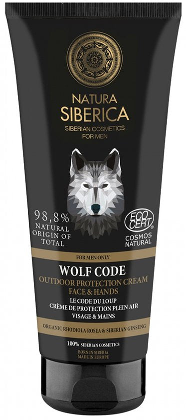 Natura Siberica Man Gezichts- en Handcrème Le Code du Loup 80 ml