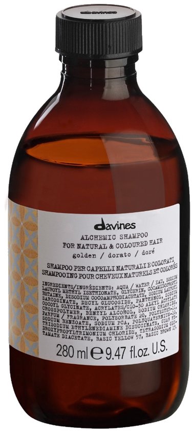Niet-permanente Kleurshampoo Davines Alchemic Golden 250 ml