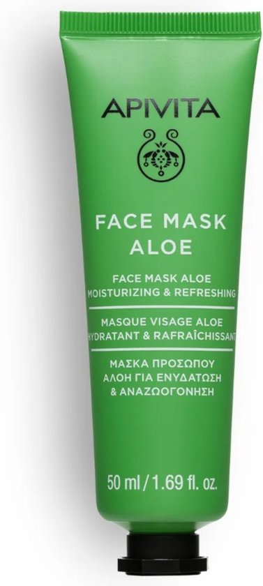 Apivita Face Mask voor Hydratatie (Aloë Vera)