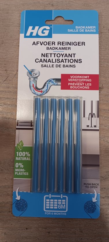 HG Afvoer Reiniger Badkamer