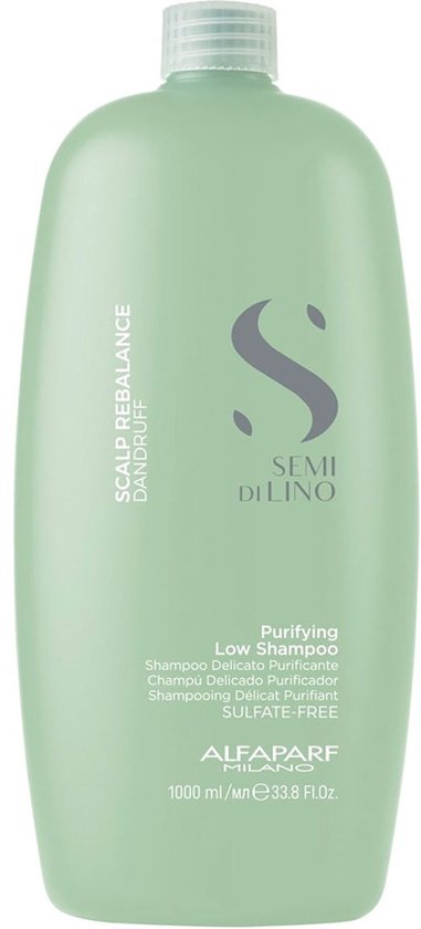 Shampoo Semi Di Lino Scalp Renew Purifying Alfaparf Milano (1 L)