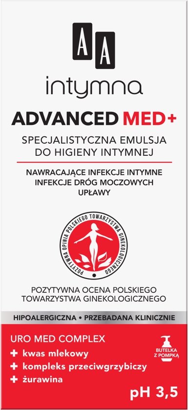 Intymna Advanced Med gespecialiseerde emulsie voor intieme hygiëne 300ml