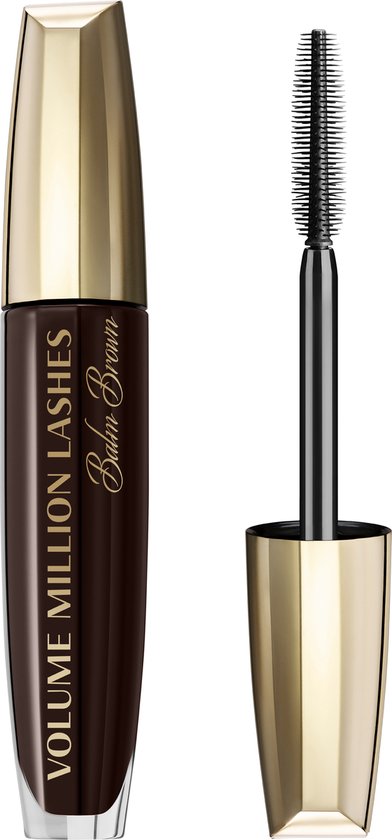 L'Oréal Paris | Volume Million Lashes Balm Brown | Bruin, Verzorgende Volume Mascara (10.7 ml)