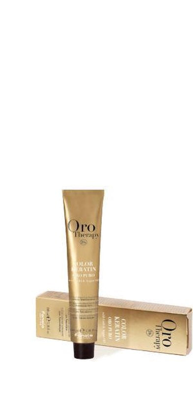 Fanola Haarverf Orotherapy Color Keratin Permanent Colouring Cream 6.0 Dark Blonde