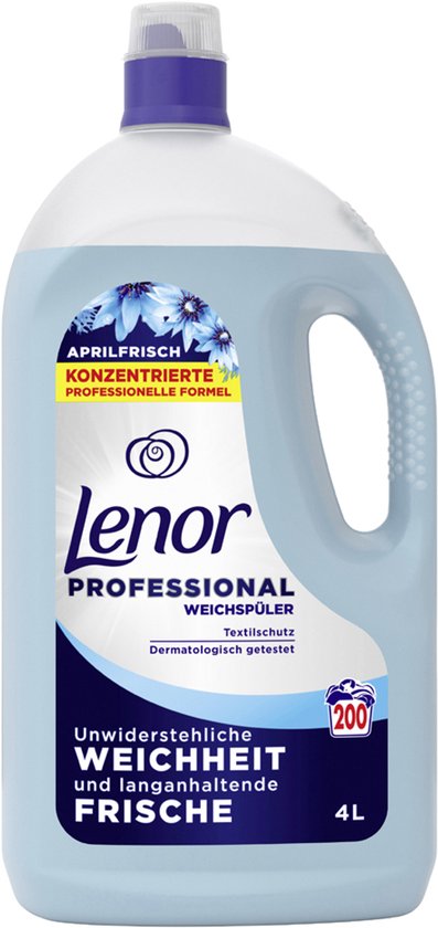 Lenor Professional wasverzachter Aprilfrisch, 4 liter, 200 wasbeurten