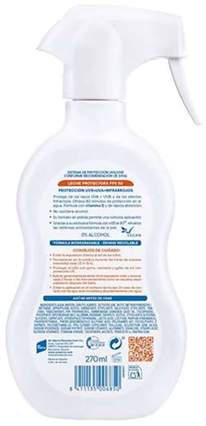Zonnebrandcrème voor kinderen Ecran Ecran Denenes SPF 50+ 270 ml