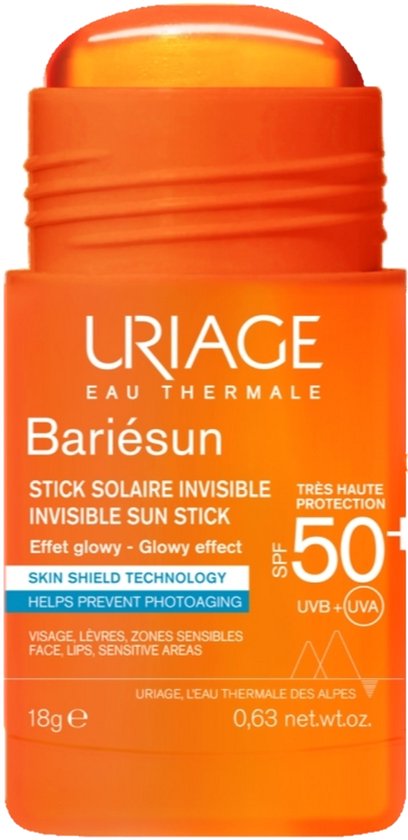 Uriage Bariesun SPF50+ stick invisible glow 18 Gram