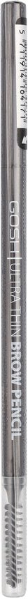 Gosh Ultra Thin Brow Pen #dark Brown