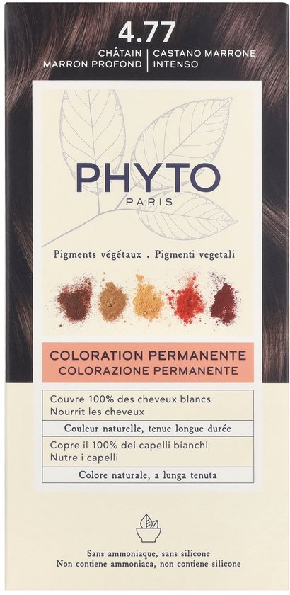 Permanent Colour PHYTO PhytoColor 4.77-castaño marrón intenso Ammonia-free