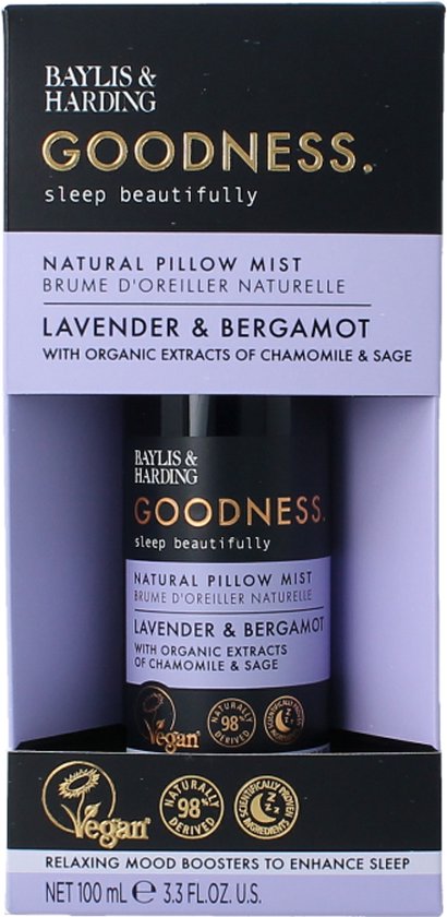 Baylis & Harding Goodness sleep pillow mist lavender & bergamot 100 Milliliter