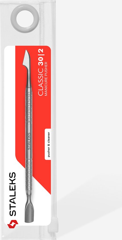 Staleks Classic 30/2 - Cuticle Pusher & Cleaner - Manicure Pusher