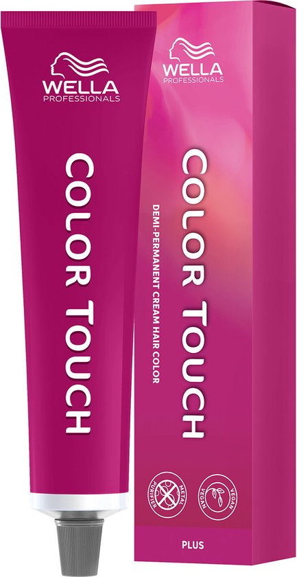 Wella Professionals - Color Touch Plus - 77/07 Middelblond Intensief Natuur Bruin 60 ml