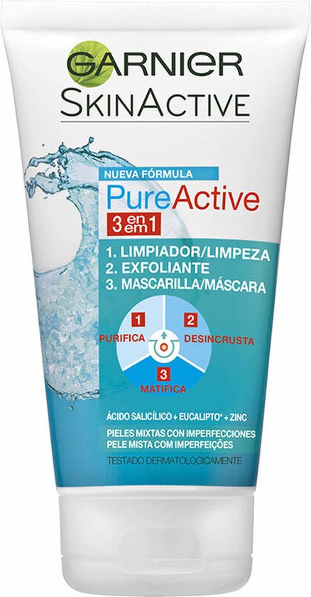 Garnier - Gezichtsreinigingsgel Pure Active Garnier - Unisex -