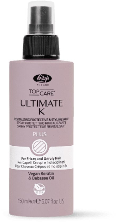 Lisap Top Care Ultimate K Revitalizing Protective & Styling Spray Plus 150ml