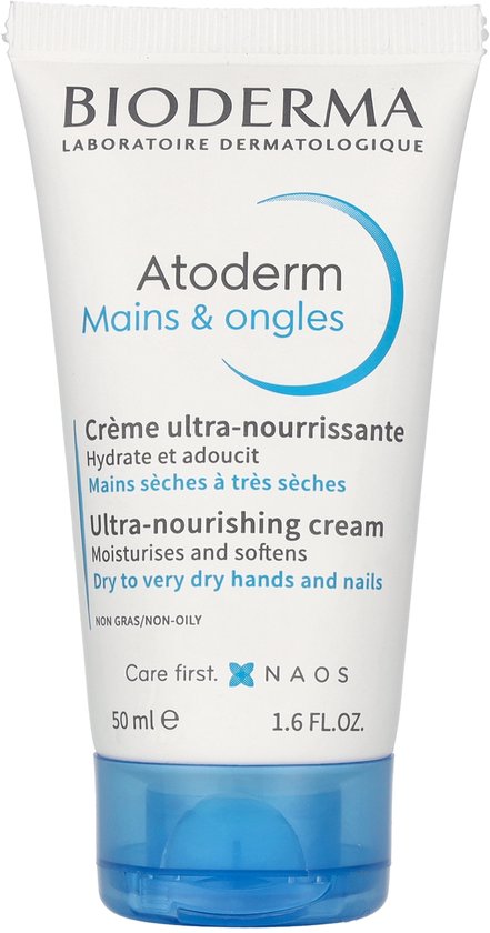 Bioderma Atoderm Ultra-Nourishing Hand and Nail Cream 50 ml