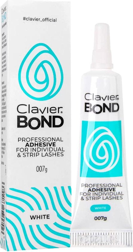 Clavier BOND Wimperlijm Professional Adhesive For Individual & Strip Lashes White