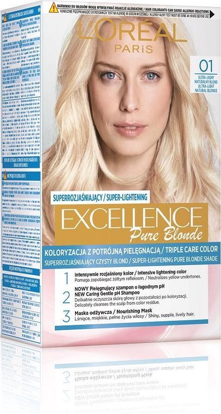 L'Oréal Excellence Crème Haarkleur 0.1 Super Light Natural Blonde