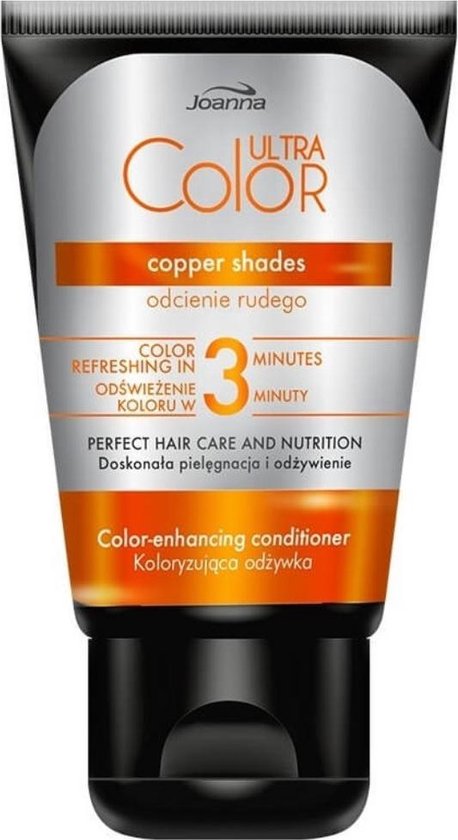 Joanna Ultra Color Haarkleur verdiepende 3 minuten conditioner, koper tinten 100 ml