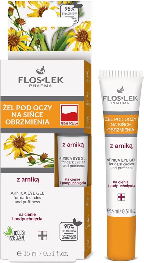 Floslek Arnika Gel Bruises Swelling Of The Eye 15ml