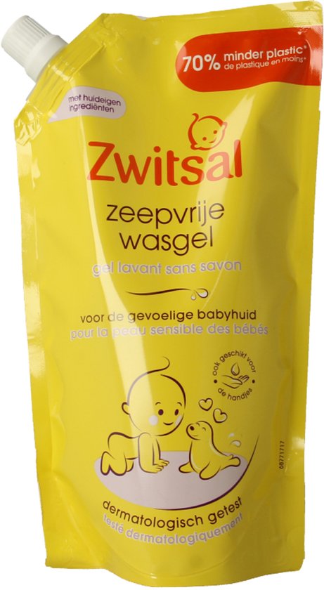 Zwitsal - Navulling Wasgel - Zeepvrij - 500ml